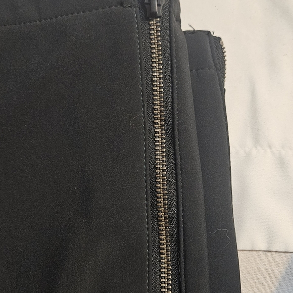 Volcom Battle Nimbus Stretch Pant Skinny Fit Snow Ski Zip Tech Flare Black M - Picture 3 of 10